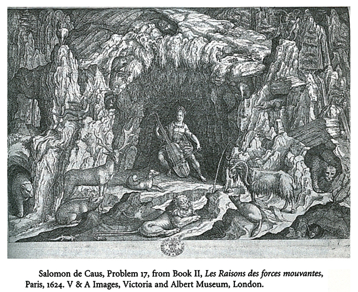De Caus Orpheus in Cave tames animals with music